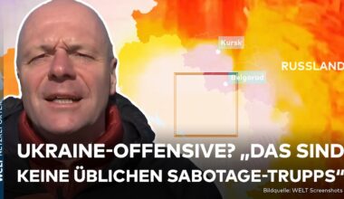 UKRAINE-KRIEG: Angriffe mit Panzern auf russisches Kernland! "Sind keine üblichen Sabotage-Trupps"