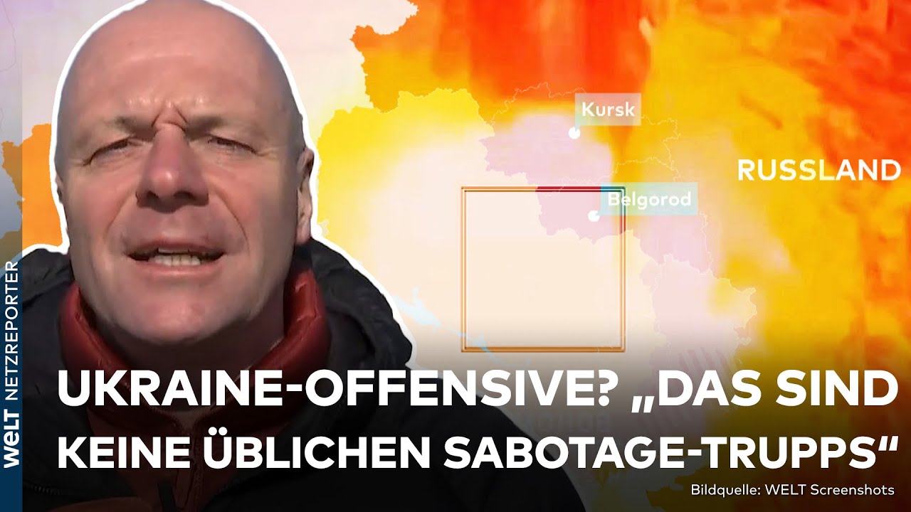 UKRAINE-KRIEG: Angriffe mit Panzern auf russisches Kernland! "Sind keine üblichen Sabotage-Trupps"