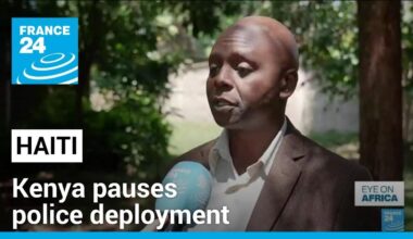 Kenya pauses police deployment to Haiti after PM's resignation • FRANCE 24 English