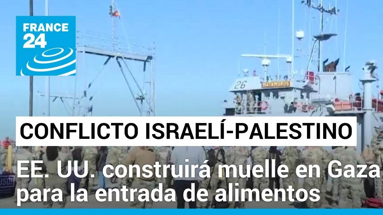 Ayuda humanitaria va en camino a Gaza; Estados Unidos hará puerto flotante para entrega de alimentos