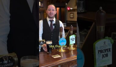 How to pour the perfect pint of Guinness #shorts