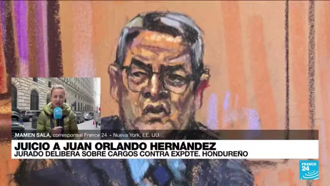 Informe desde Nueva York: jurado delibera sobre el futuro de expresidente de Honduras