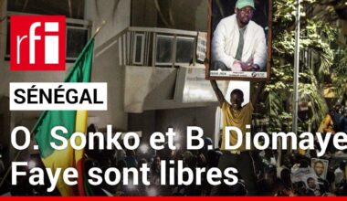 Scènes de liesse à Dakar après la libération des opposants Ousmane Sonko et Bassirou Diomaye Faye