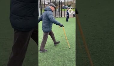 84-year-old ex-footballer with Alzheimer's shows off skills