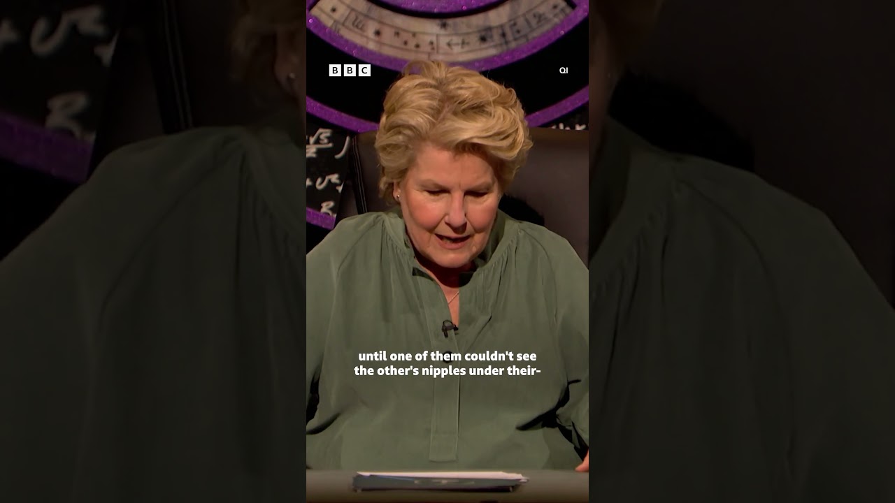 Here's a fact to tell your neighbours or not 😂 #QI #iPlayer