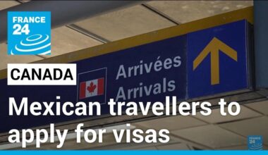 Canada reimposes visas for Mexicans following spike in asylum claims • FRANCE 24 English