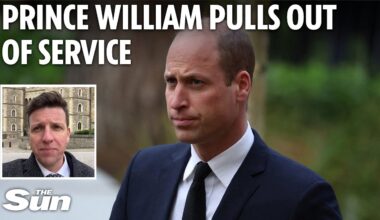 Prince William pulls out of service at the last minute due to ‘personal matter’