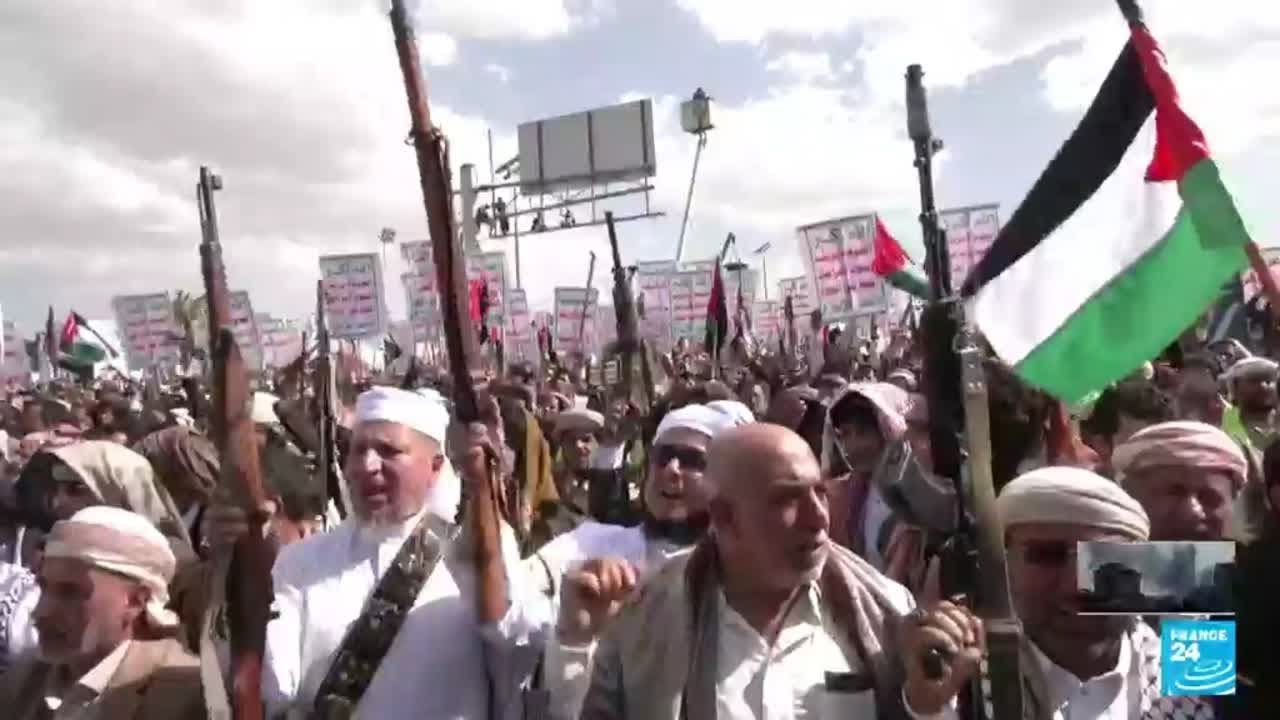 Yemen: miles de seguidores de los hutíes salieron a las calles para apoyar a los palestinos