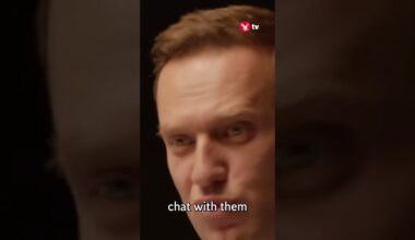 Navalny slams 'corrupt officials' in unseen video 🗯️ #news #shorts