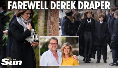 Derek Draper Funeral: Kate Garraway and brave children lay beloved father to rest