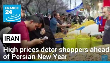 Iranians tighten belts for Persian New Year festivities • FRANCE 24 English