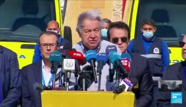 Guterres hace un nuevo llamado a Israel y pide un alto al fuego en Gaza