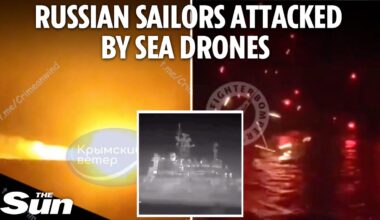 Russian sailors' GoPro footage shows terror unfold as Ukrainian drones sink Caesar Kunikov warship