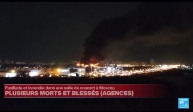 Fusillade et incendie dans une salle de concert à Moscou • FRANCE 24