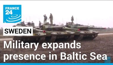 Sweden expands military presence in Baltic Sea • FRANCE 24 English