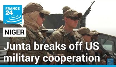 Niger junta breaks off military cooperation with US • FRANCE 24 English