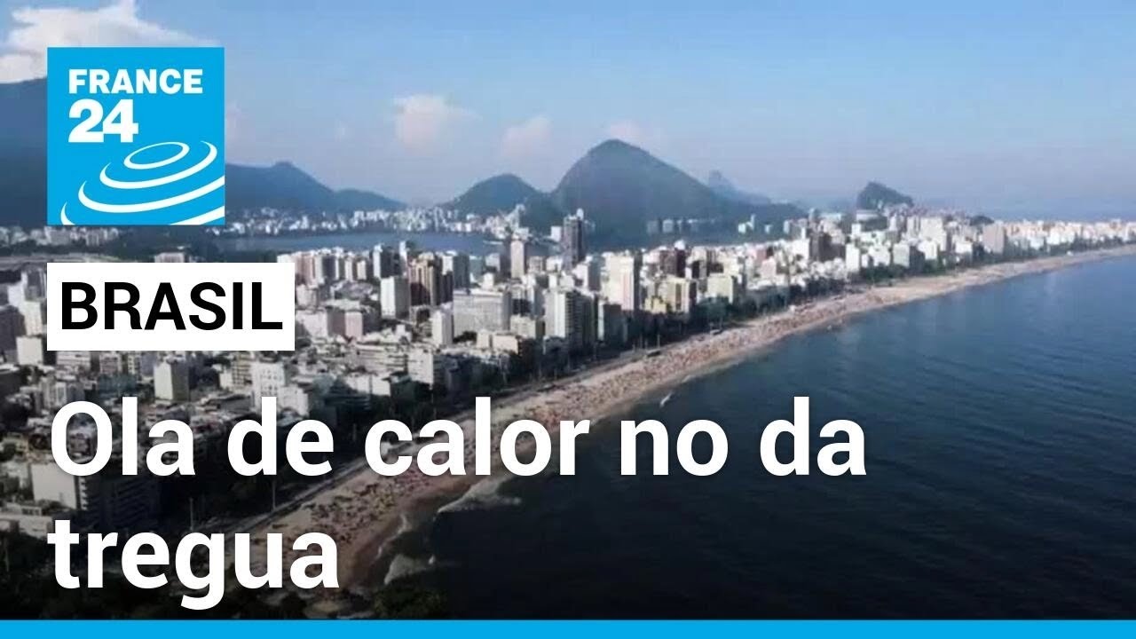 Temperaturas extremas en Brasil: la sensación térmica en Rio de Janeiro superó los 60 °C