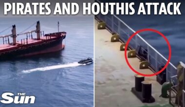 Somali pirates and Houthi missiles catch west's cargo ships in Red Sea squeeze