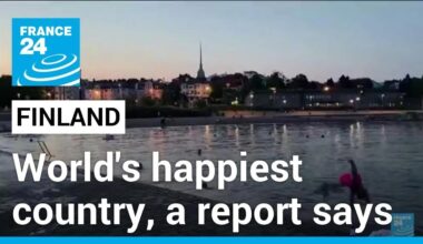 Finland ranked world's happiest country for seventh year • FRANCE 24 English