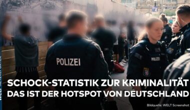 KRIMINALITÄT: Schock-Statistik! Das ist der Hotspot von Verbrechen in Deutschland