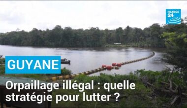 Guyane : un barrage sur le fleuve Approuague pour lutter contre l’orpaillage illégal