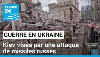 Guerre en Ukraine : Kiev visée par une attaque de missiles russes • FRANCE 24