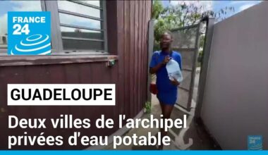 Réparation des réseaux d'eau en Guadeloupe : l'archipel privé d'eau potable • FRANCE 24