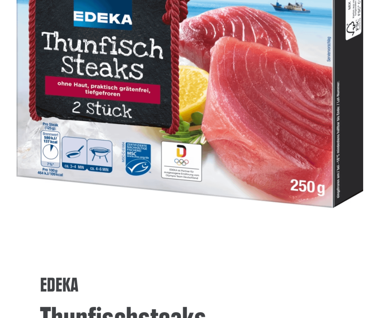 Thunfisch Steaks - Rohverzehr geeignet?