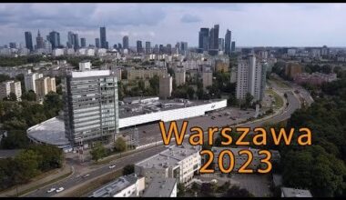 Warsaw 2023 from above