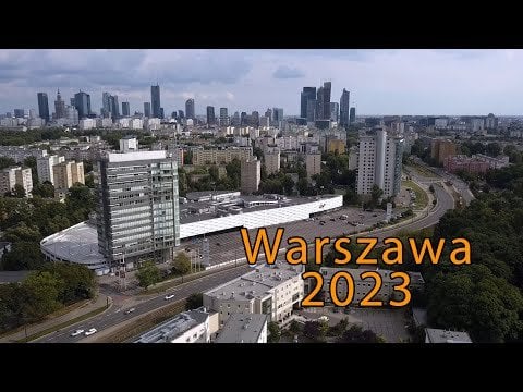 Warsaw 2023 from above