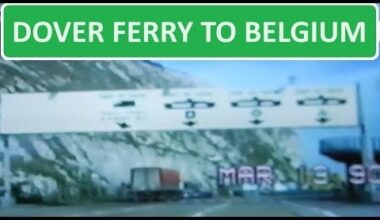 1990 Video | Dover Ferry to Ostend Belgium