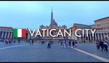 Vatican City - the beautiful and historic independent country within Rome. Home to the Pope as well as lots of incredible pieces of artwork and architecture, including the Sistine Chapel.