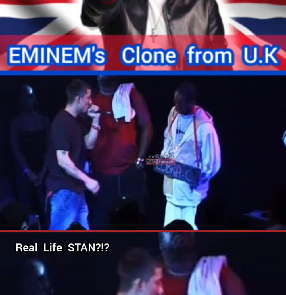 EMINEM's British Clone