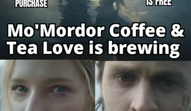 Even Sauron knows you can't compromise tea. Ye tea is loved