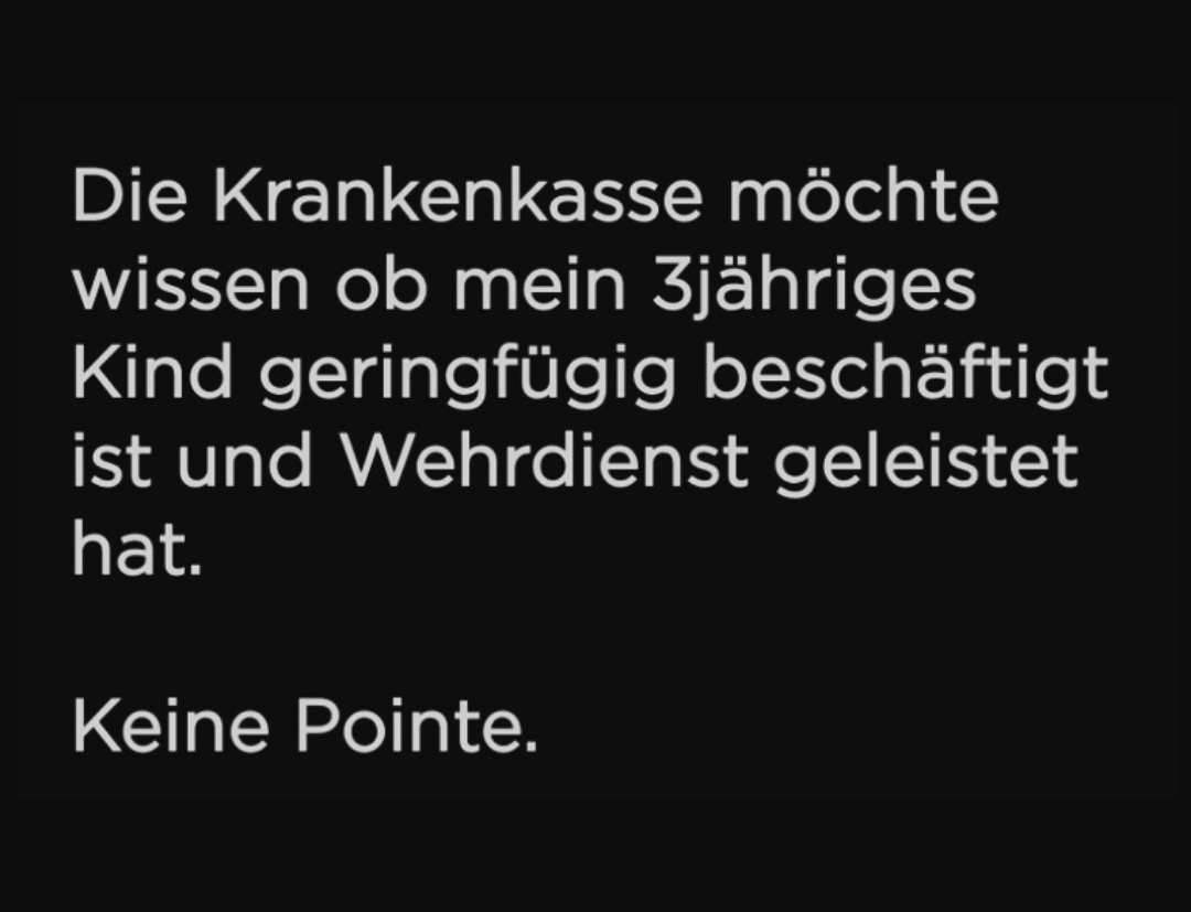 Geht doch nix über eine funktionierende Bürokratie.