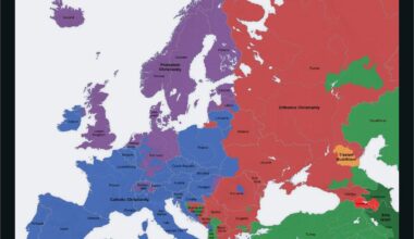 Religions across Europe