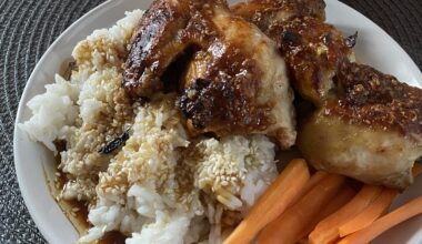 My variant Asians chicken with rice 😮‍💨🔥