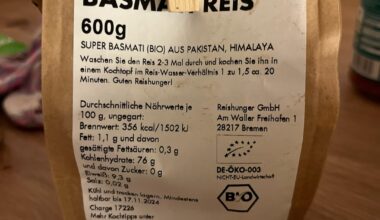 Basmati Reis wie Milchreis