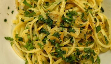 Linguini Aglio e Olio