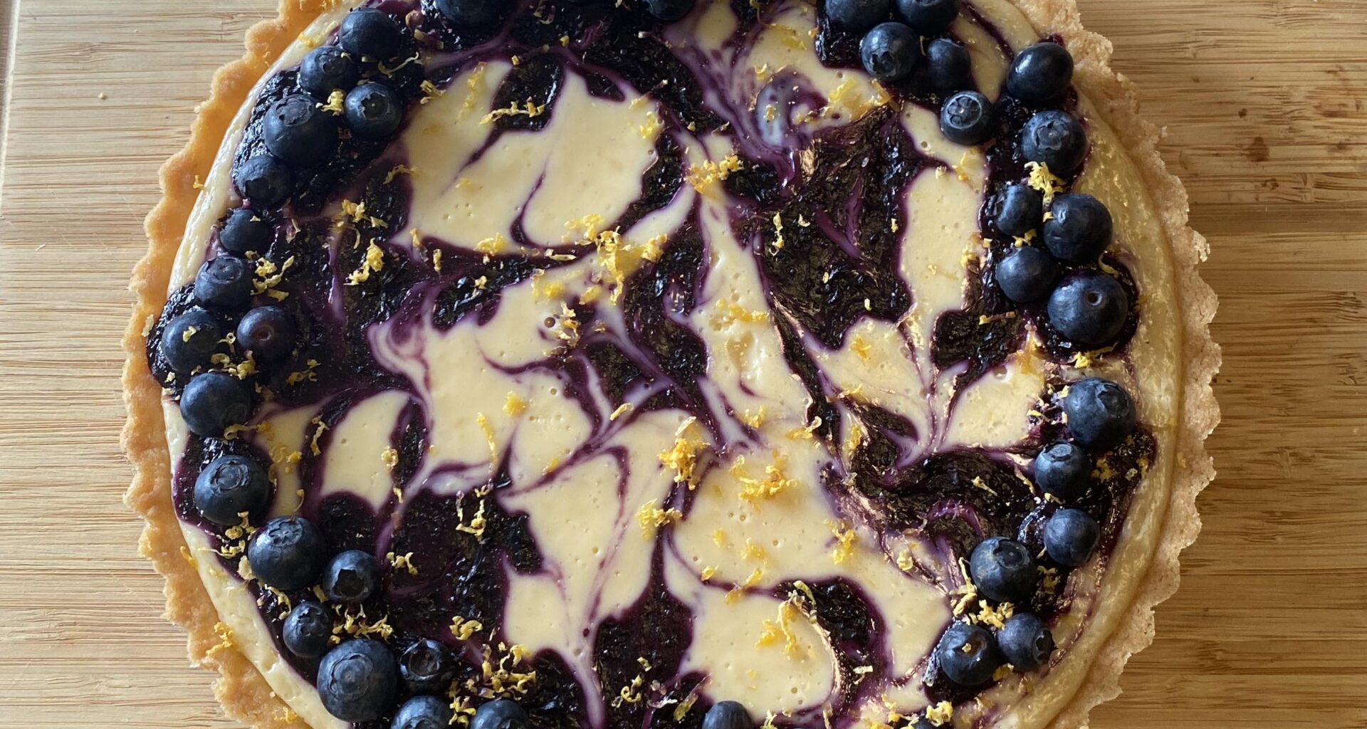 Blaubeer-Zitronen-Tarte