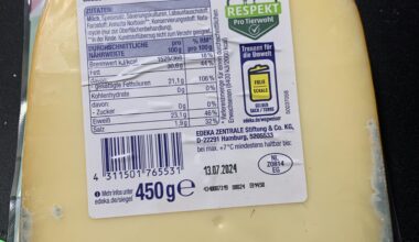 Ist mein ganzer Gouda hin ?