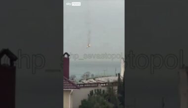 Russian jet crashes into sea