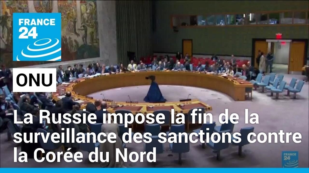 La Russie impose à l'ONU la fin de la surveillance des sanctions contre la Corée du Nord