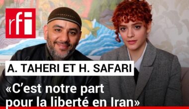 Abbas Taheri et Hamideh Safari: «C’est notre part pour la liberté en Iran» • RFI