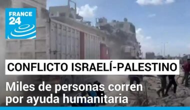 Estampida por ayuda humanitaria deja varios muertos en la ciudad de Gaza • FRANCE 24 Español