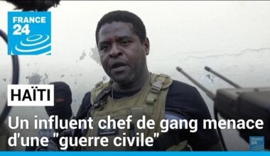 Violences en Haïti : un influent chef de gang menace d'une "guerre civile" • FRANCE 24