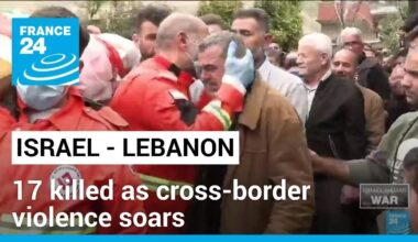 Israeli strikes in Lebanon kill 16, militant rockets kill 1 Israeli as cross-border violence soars