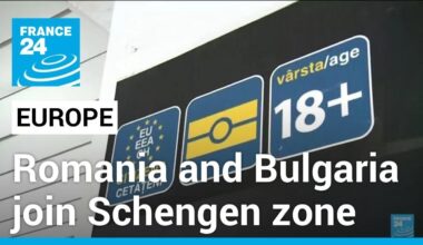 Romania and Bulgaria join Europe’s Schengen travel zone • FRANCE 24 English