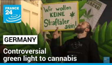 Germany gives controversial green light to cannabis • FRANCE 24 English