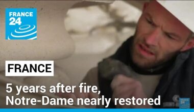 5 years after fire, Paris's iconic Notre-Dame Cathedral nearly restored • FRANCE 24 English